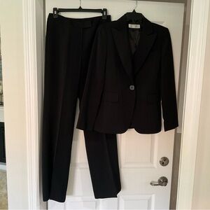 Black Blazer Pant Suit